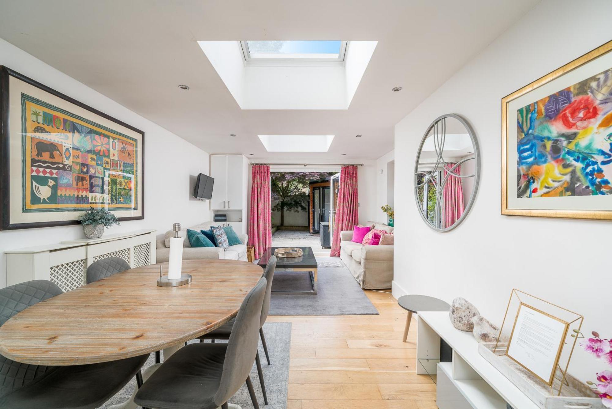 דירות לונדון Gorgeous Flat With Garden In Battersea מראה חיצוני תמונה