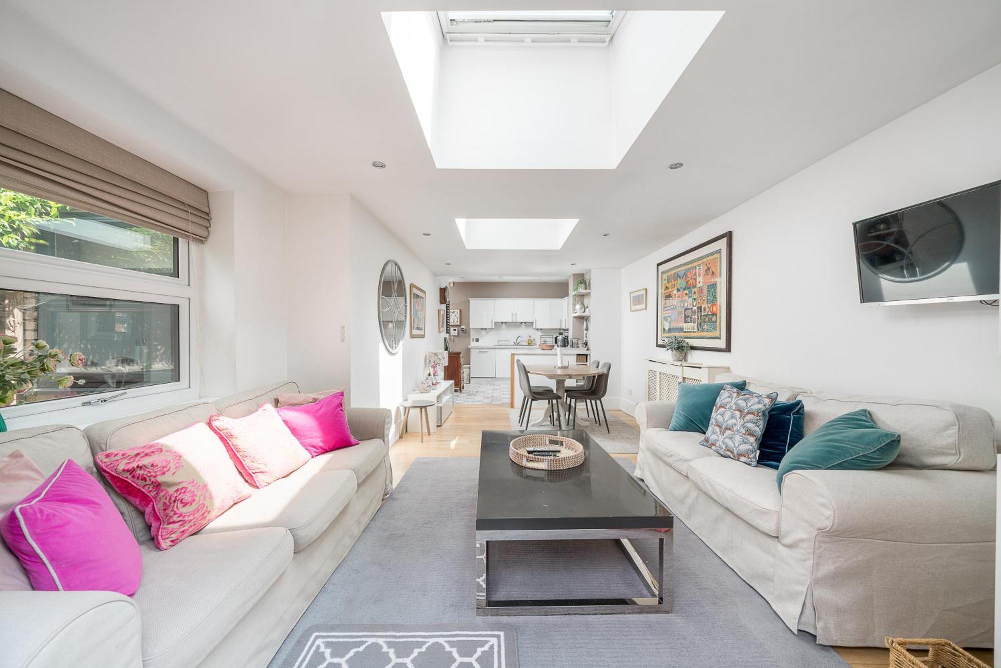 דירות לונדון Gorgeous Flat With Garden In Battersea מראה חיצוני תמונה